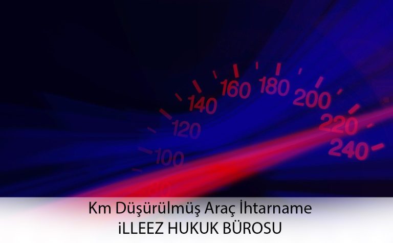 Km Düşürülmüş Araç İhtarname 2